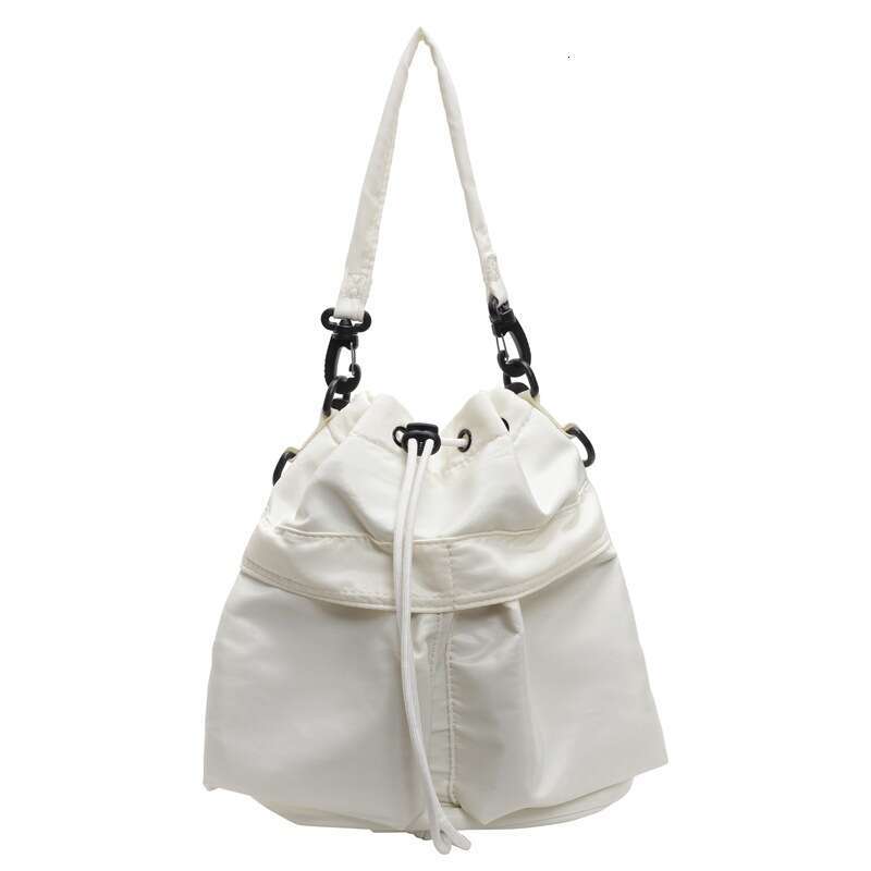 Korean Style Handbag Simple Trendy Women's Personality Large Capacity Fashion Shoulder Stylish Ins Casual Bucket Bag
