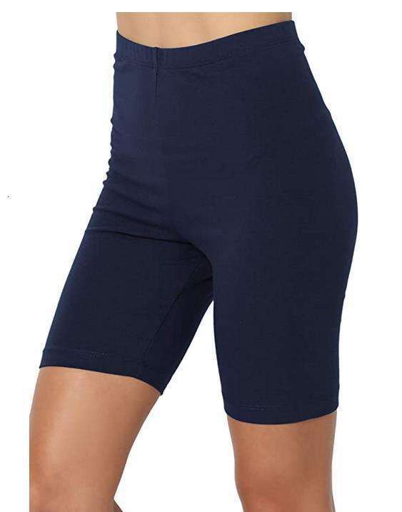Solid Color Flat Yoga Shorts For Women, Sports Casual Pants, 17 Colors, 6 Sizes B5