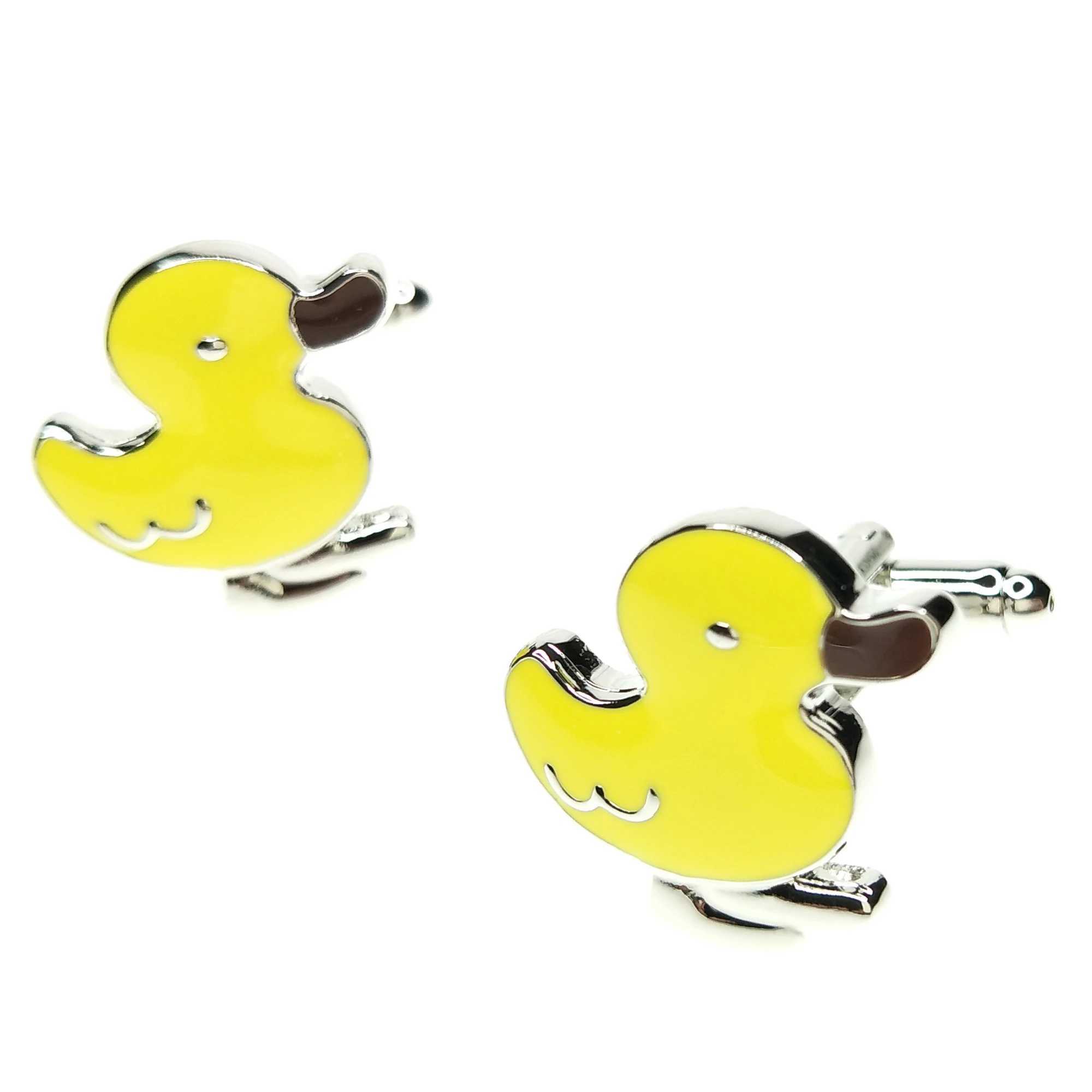 4 Styles TZG Fashion Animal Cufflinks Men Cuff Links Duck Bird 1 Pair Shirt Buttons W250606