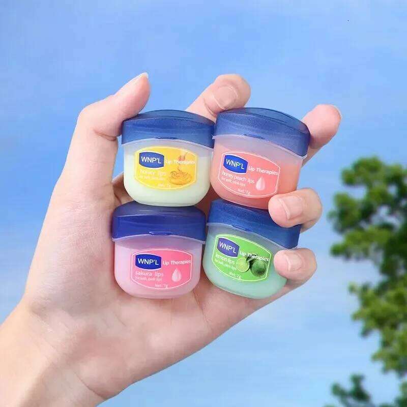free shipping 4/6/8pcs Moisturizing Lip Balm Set Whitening Moisturizing Base Natural Plant Base Moisturizing Crack Lip Care Jelly Moisturizer