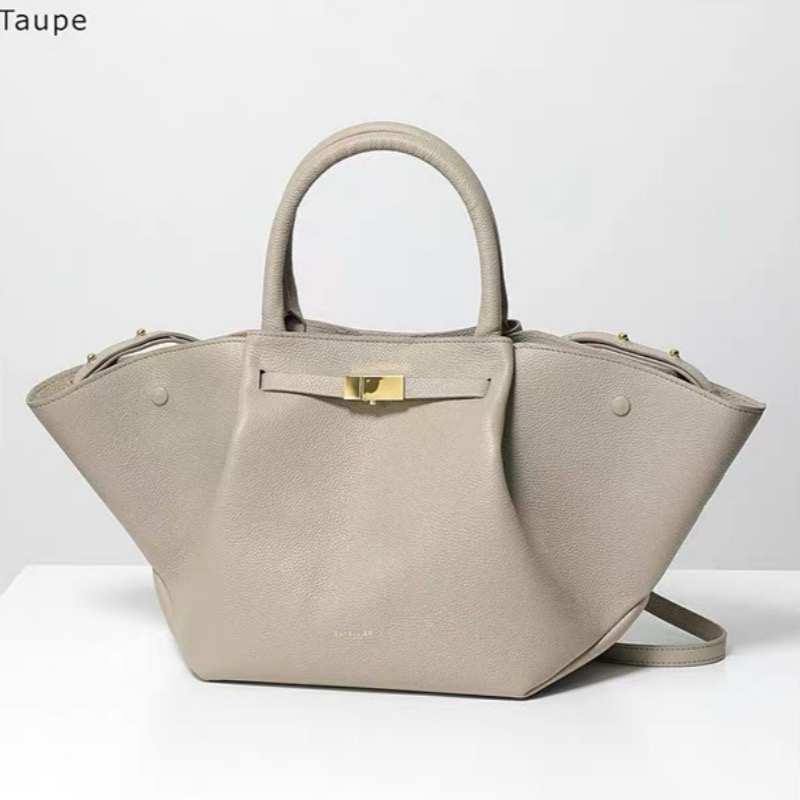 Midi NEW YORK Tote Leather Handbag Women Fashion Shoulder Bag, Designer Purse, Trendy Crossbody Bag For Ladies
