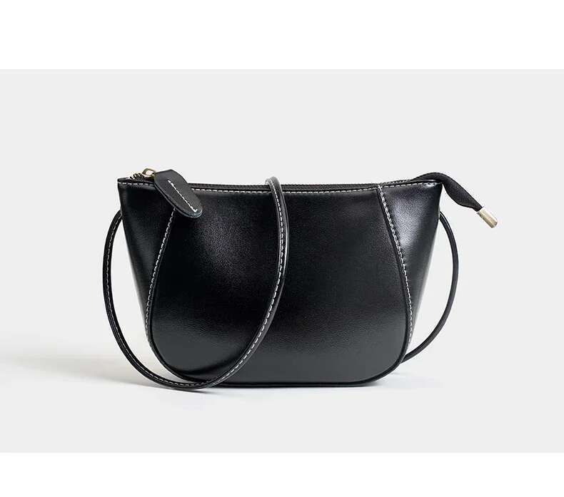 Designer Bags 2025 Women Natural Genuine Leather Shoulder Bags Ladies Fashion Versatile Designer Crossbody Bag Female Shell Cowhide Handbags Luxury Ba