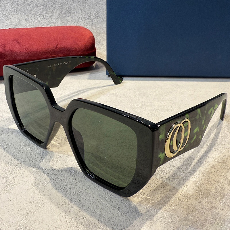 Designer Sunglasses for women oversize Polygons Hollow Classic frame Outdoor Beach Sun Glasses For women