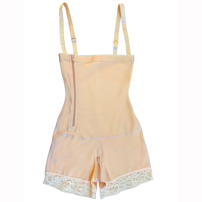 AfruliA High Compression Bodysuits Shapewear Fajas Colombianas Corrective Girdles Tummy Control Pes BBL Slimming Body Shaper 250605