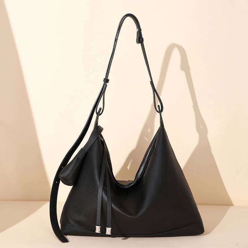 Designer Bags 2025 Women Natural Cow Genuine Leather Shoulder Ladies Vintage Designer Handbag Female Cowhide Fashion Retro Crossbody Bag Luxury Bag