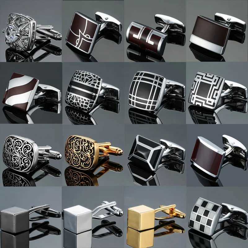 Quality Luxury Jewelry Cufflinks Vintage Embossed Pattern Gentle Men Business Wedding French shirt cufflink Accessory Nice Gift W250606