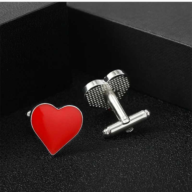 Round Multicolor Rhinestone Cufflinks Mens Simple Cuff Button Luxury Jewelry for Man Enamel Shirt Cufflink Sleeve Accessories W250606