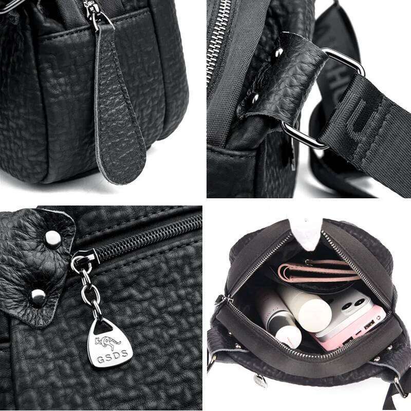 PU Leather Handbag New Brand Women Tote Designer Ladies Large Capacity Shoulder Crossbody Bag Fashion Female Wallet 2023