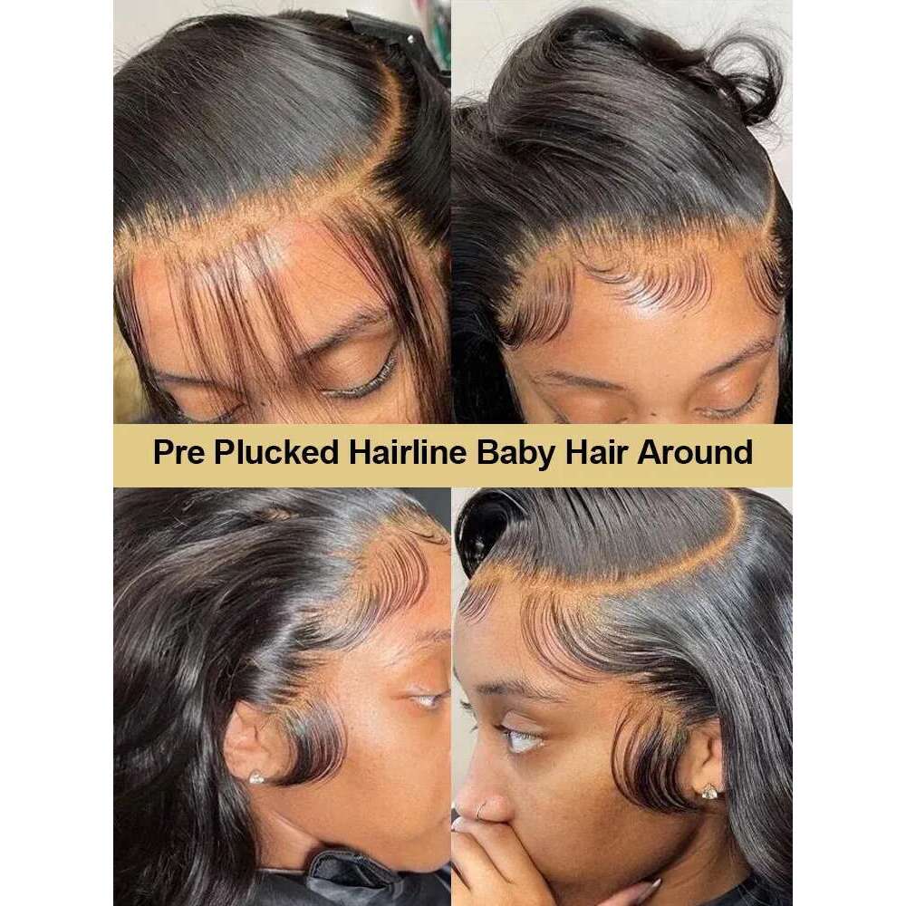 200 220 Density Body 13x6 Front Wig 30 32 40 Inch Water Wave 100 Raw Human Hair 13x4 HD Lace Frontal Brazilian Wigs