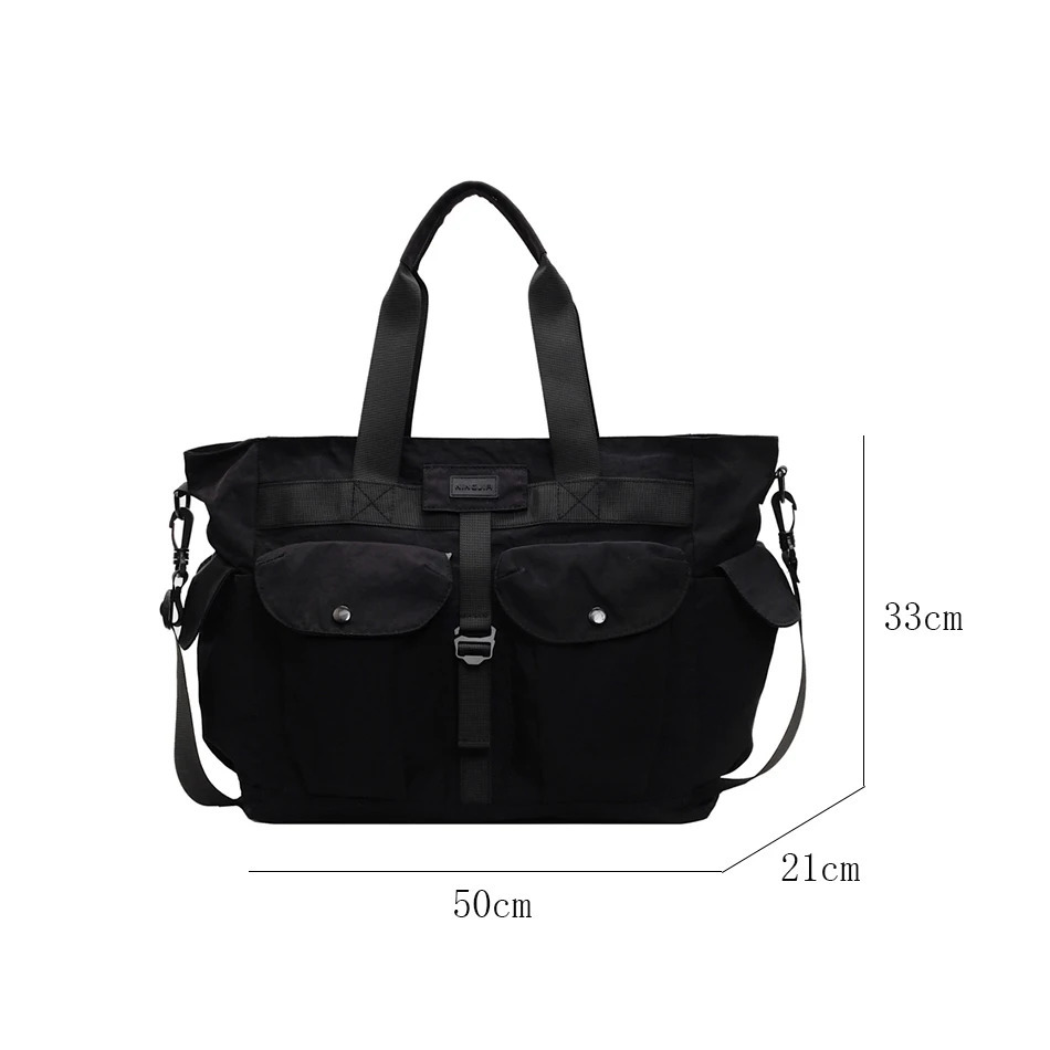 Large Capacity Shoulder Crossbody Bag Fitness Bag Outdoors Casual Travel Tote Bags Dry Wet Separation Handbags Messenger Sac 250605