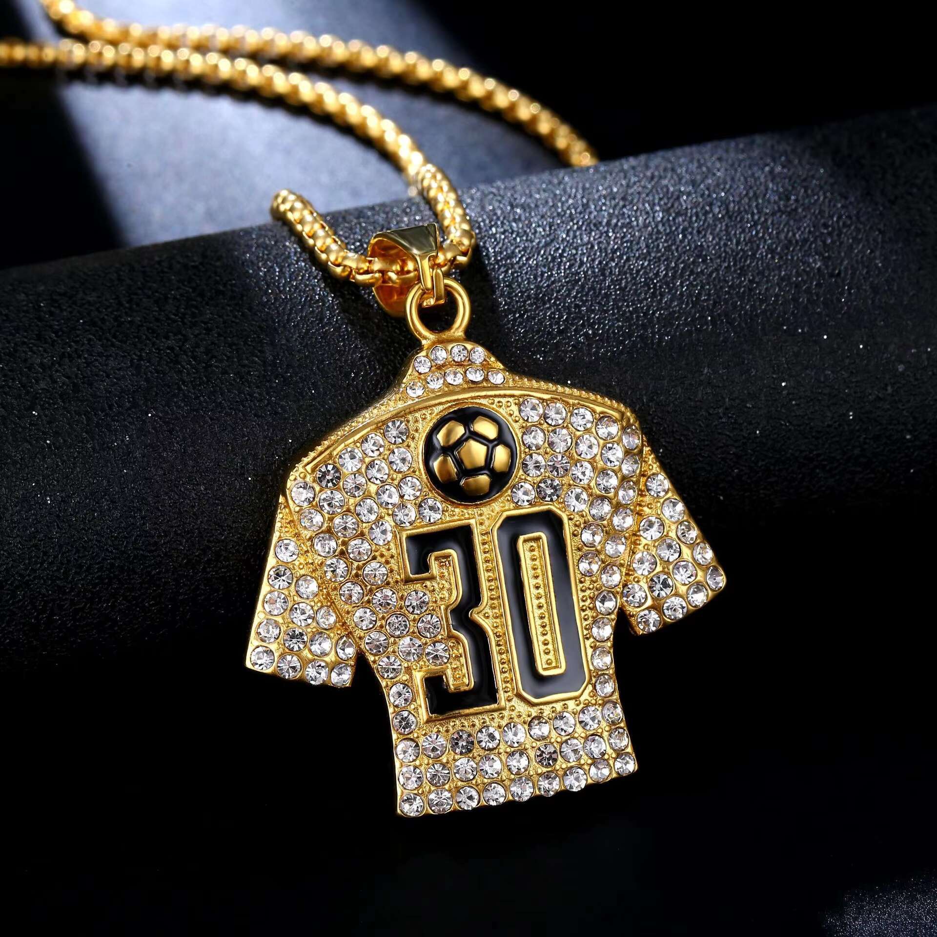 Fashion Mahomes Stainless Steel Unisex Hip Hop Pendant Necklace Gold Plated Jersey Number 15 Football Punk Link Jewelry Charms