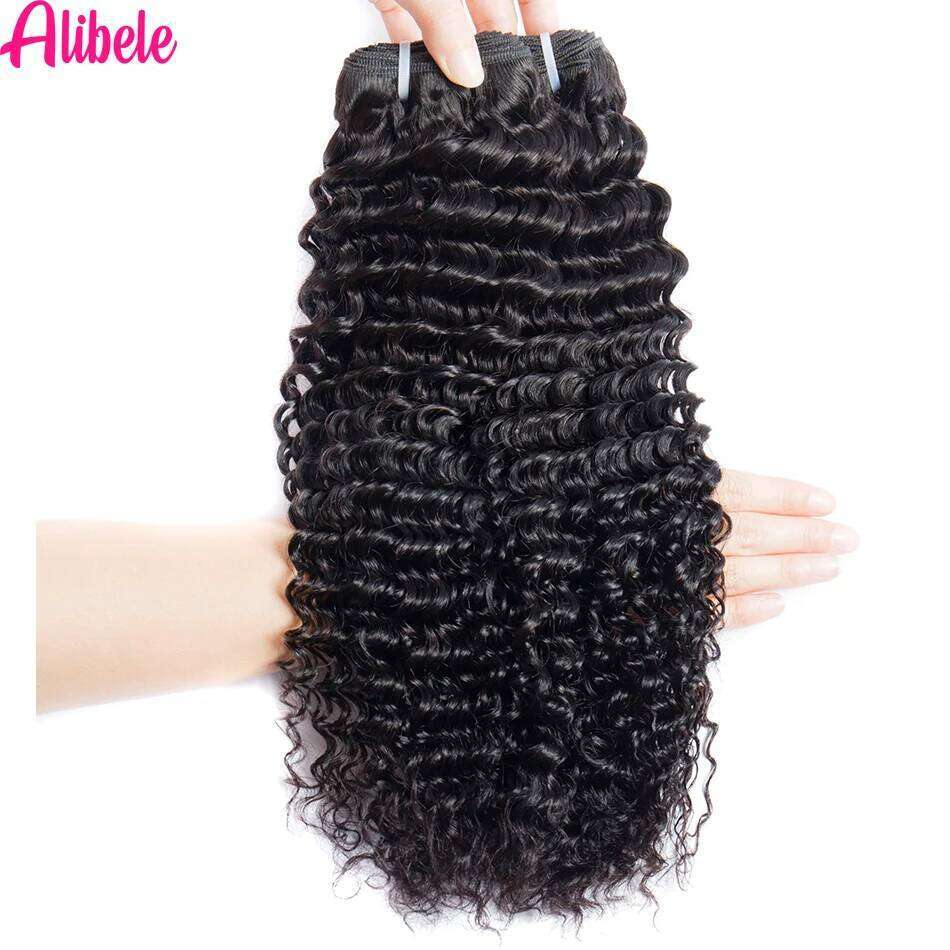5x5 HD Brazilian Deep Wave Curly Hair With 4x4 Lace Closure Remy HumanHair Bundles WithClosure