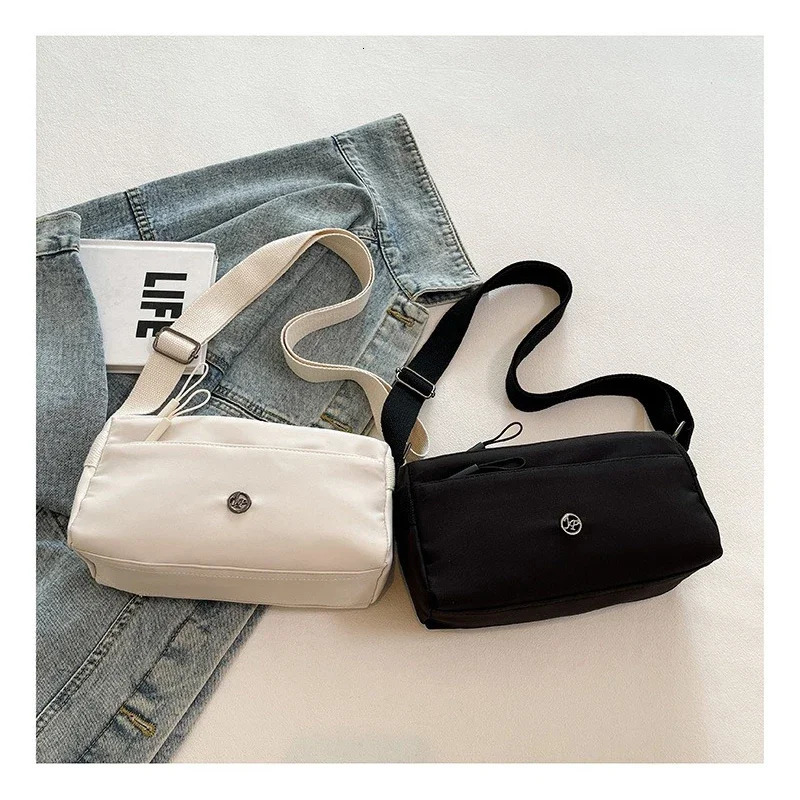 Versatile Crossbody Bag Simple Shoulder Bag Style Summer Leisure Single-shoulder Bag Female Tourist Womens Bag 250530