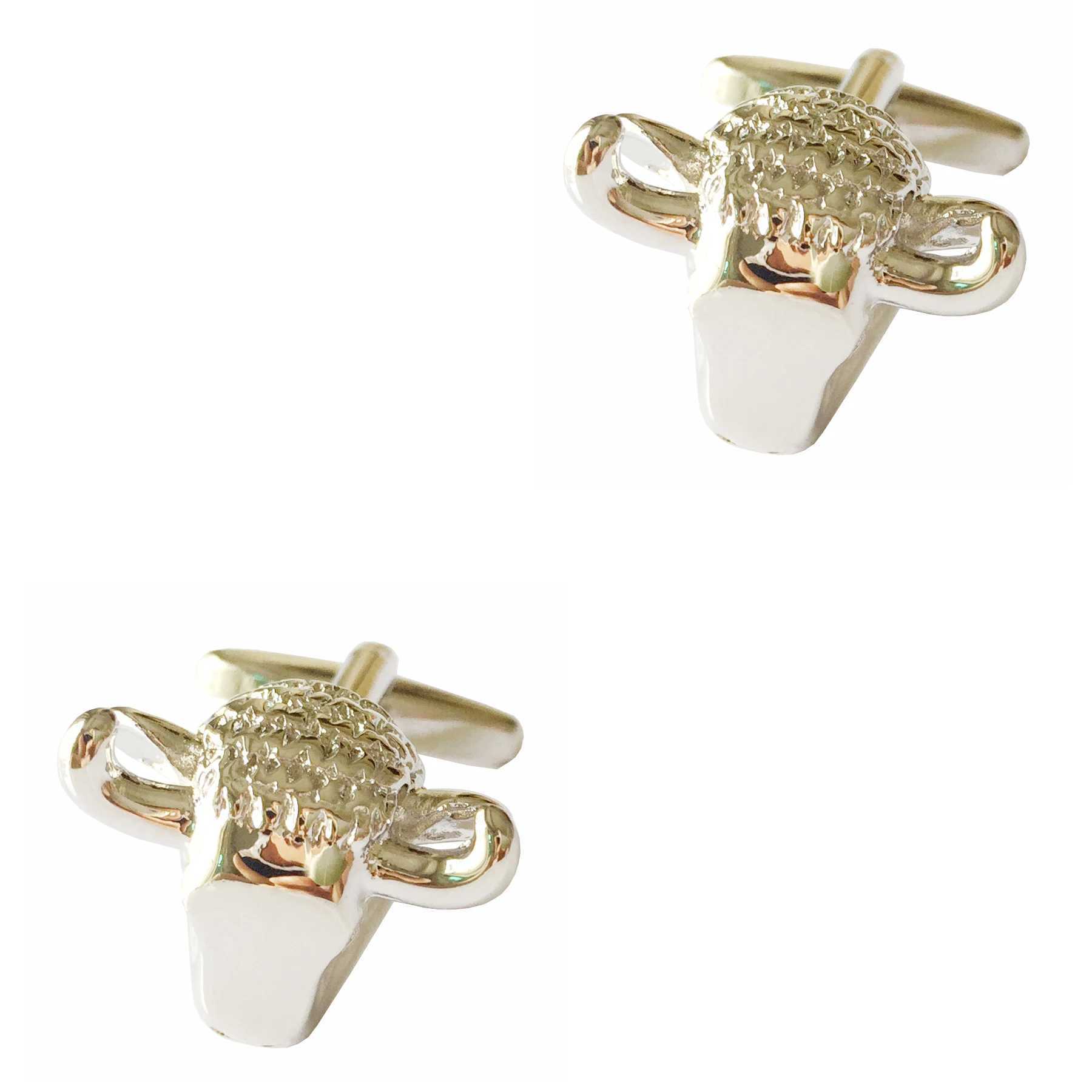 4 Styles TZG Fashion Animal Cufflinks Men Cuff Links Duck Bird 1 Pair Shirt Buttons W250606