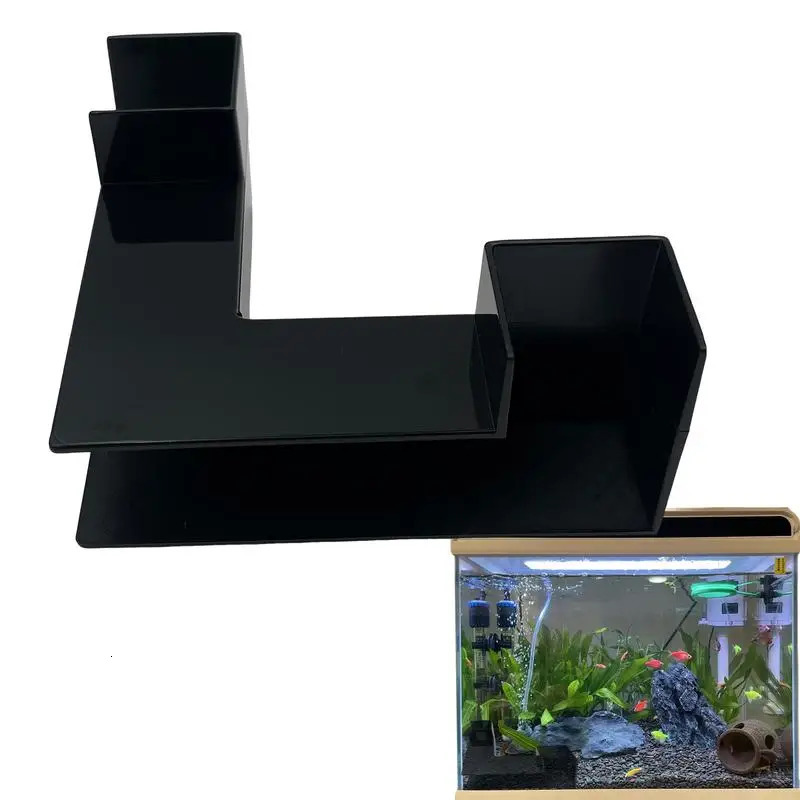 Aquarium Attractive Shrimp Hide Corner Tunnel Decorative Aquarium Tunnel Multifunctional Shrimp Cave Accessories for Fish Tank 250604