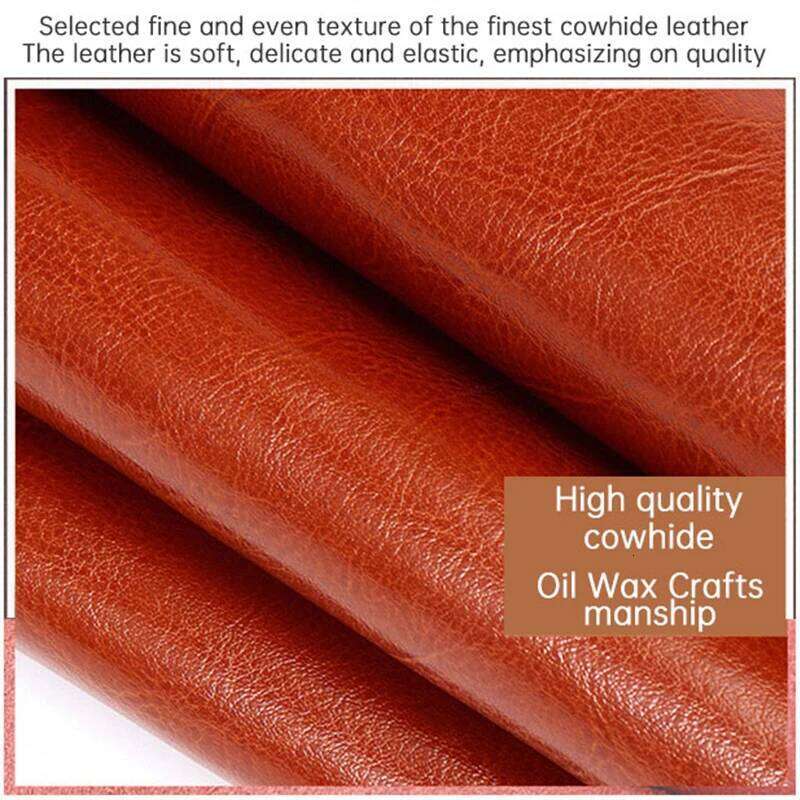 New Leather Women's With Cowhide, Capacity, Fashionable And Versatile, Single Shoulder Crossbody Handbag, Large Bag 2025/06/06