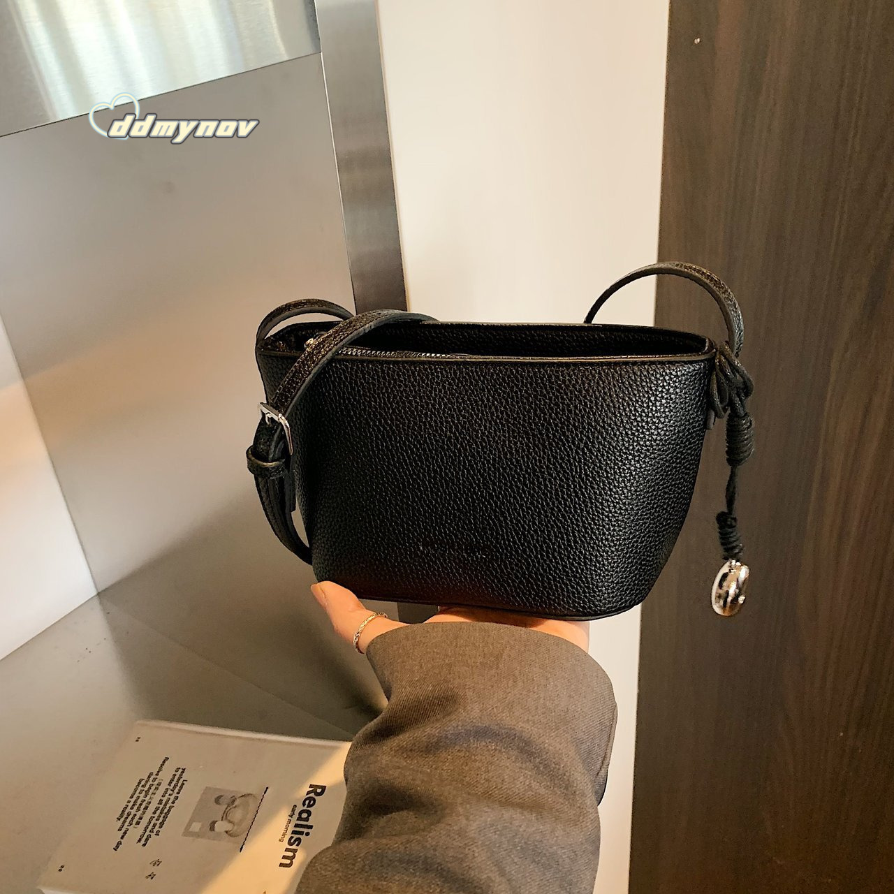 Women's High-end Basket Fashion Crossbody Korean Style Ins Wind Shoulder Spring Summer Fresh Small Bag ddmynov