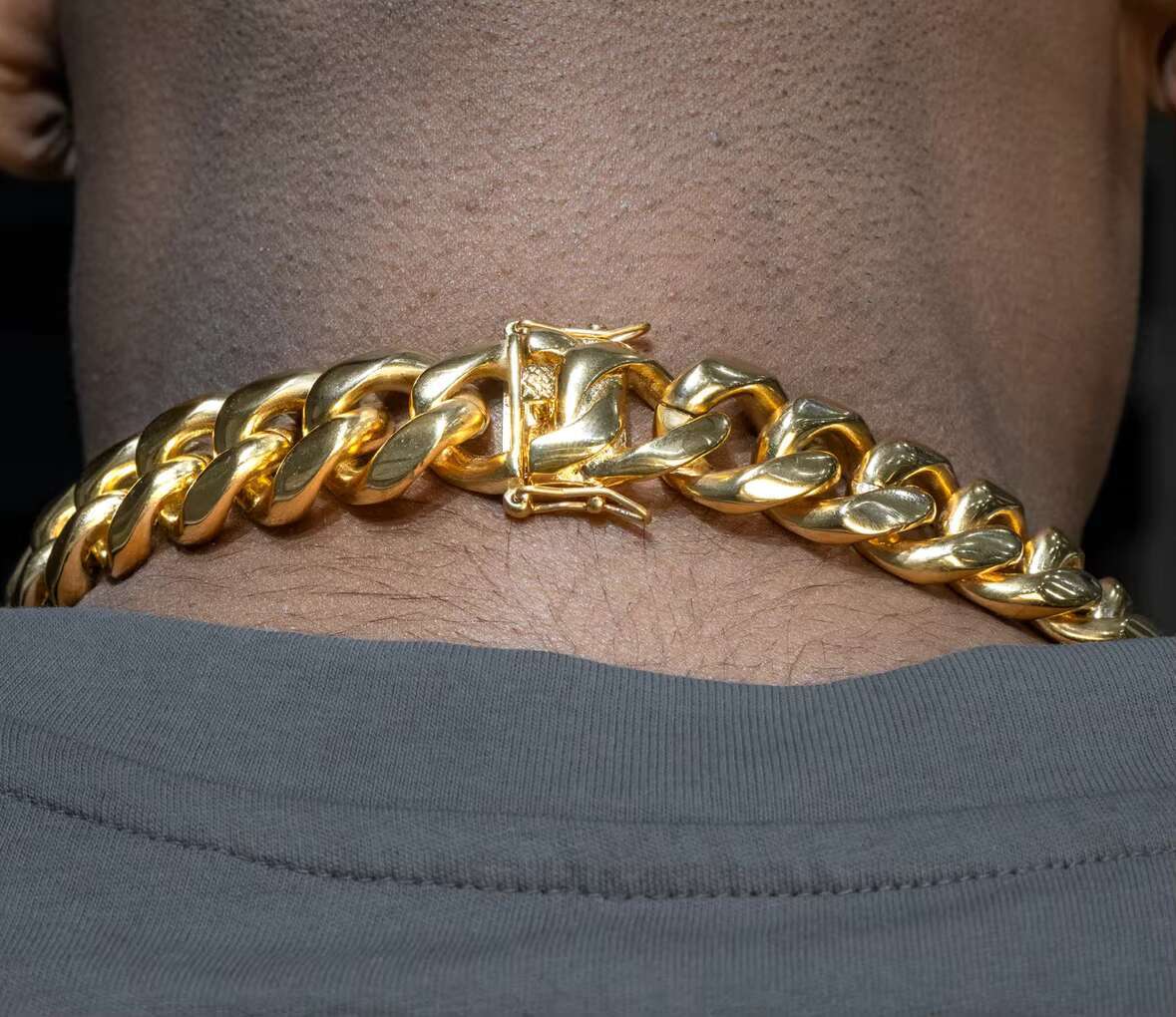 15MM 925 Solid Sterling Silver Hip Hop Heavy Cuban Link Chain Necklace Factory Wholesale Handmade High Quality Chain 18-30 Inch