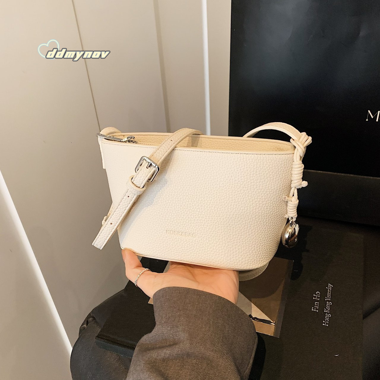 Women's High-end Basket Fashion Crossbody Korean Style Ins Wind Shoulder Spring Summer Fresh Small Bag ddmynov