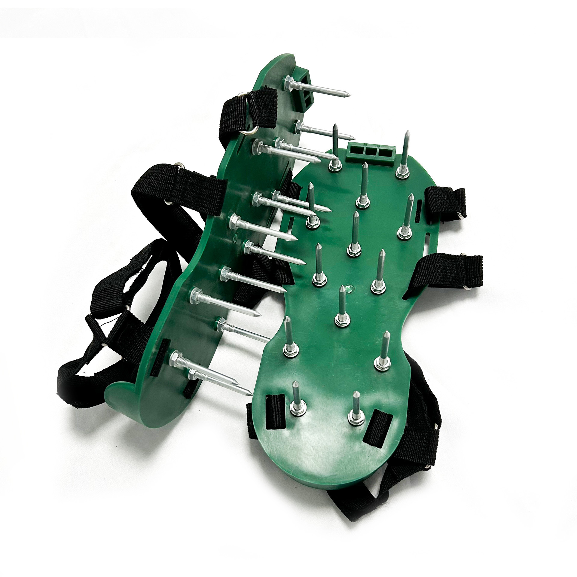 Spike with Stainless Steel Shovel, No Installation Required, Lawn Loosening Tool, Garden Soil Aeration Shoes, Heavy-Duty Pointed Shoes