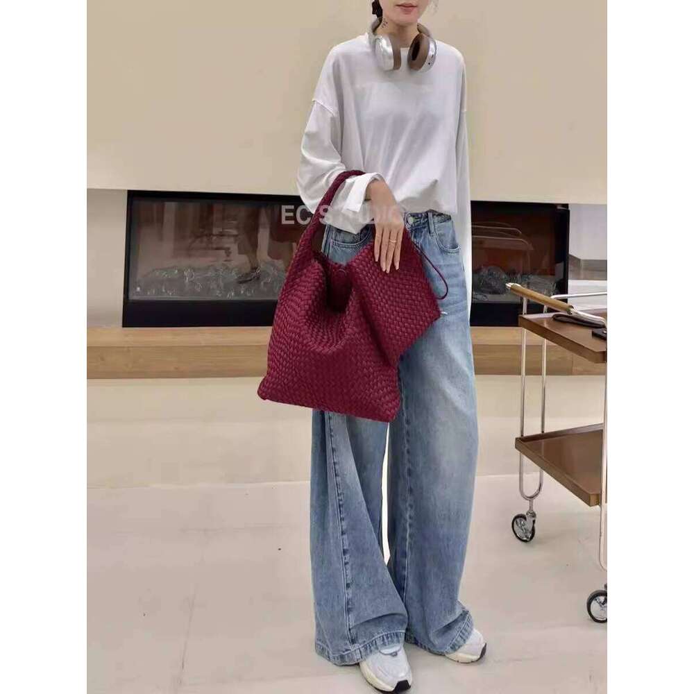 New Nylon Handwoven Tote Shoulder Underarm Large Women s Mother Bag