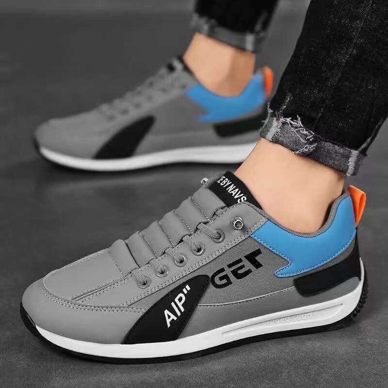 Men's 2024 New Spring Slip-On Running Sneakers Casual Work for Men Trendy Dad Shoes
