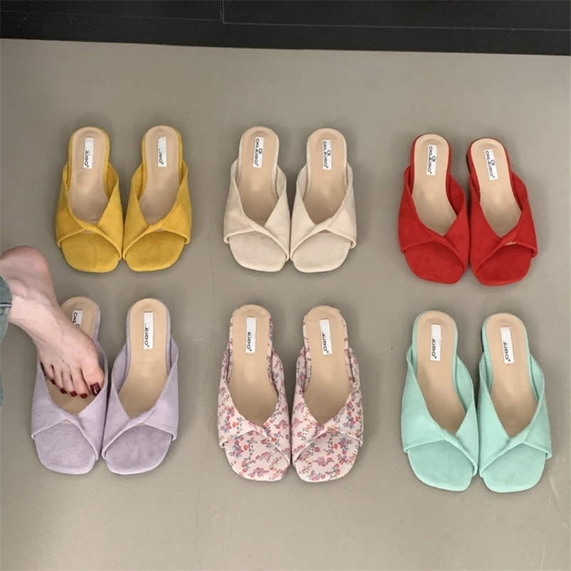 Flats Women Slippers Bohemian Beach Shoes Casual Sandals Summer Trend Woman Open Toe Flip Sport Mujer Slides 250605