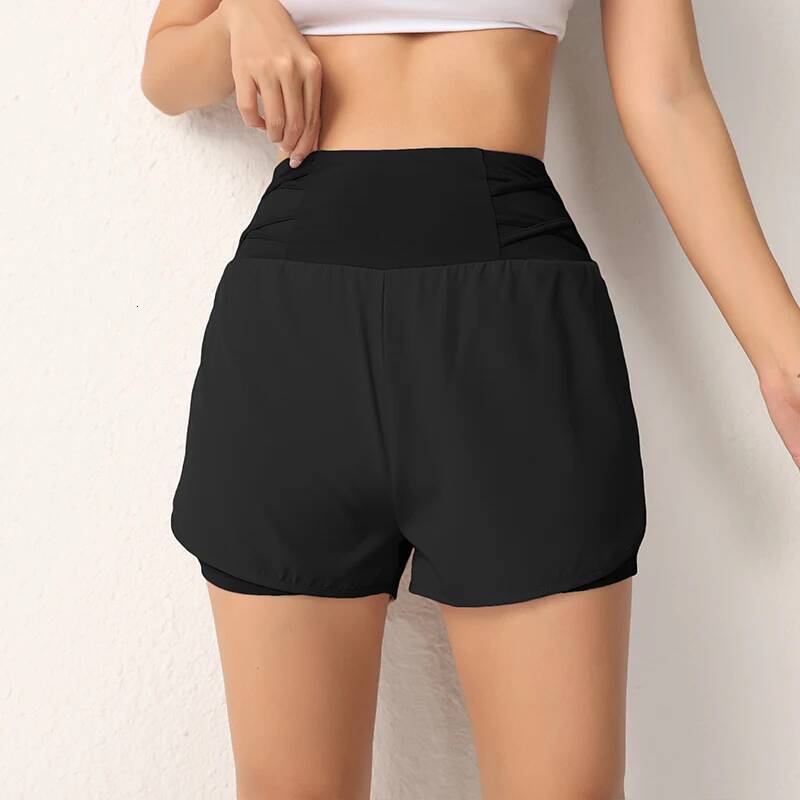 Ddmyoutdoor New Womens Gym Workout With Pocket Women Casual Fiess Yoga Shorts Jogging Suit