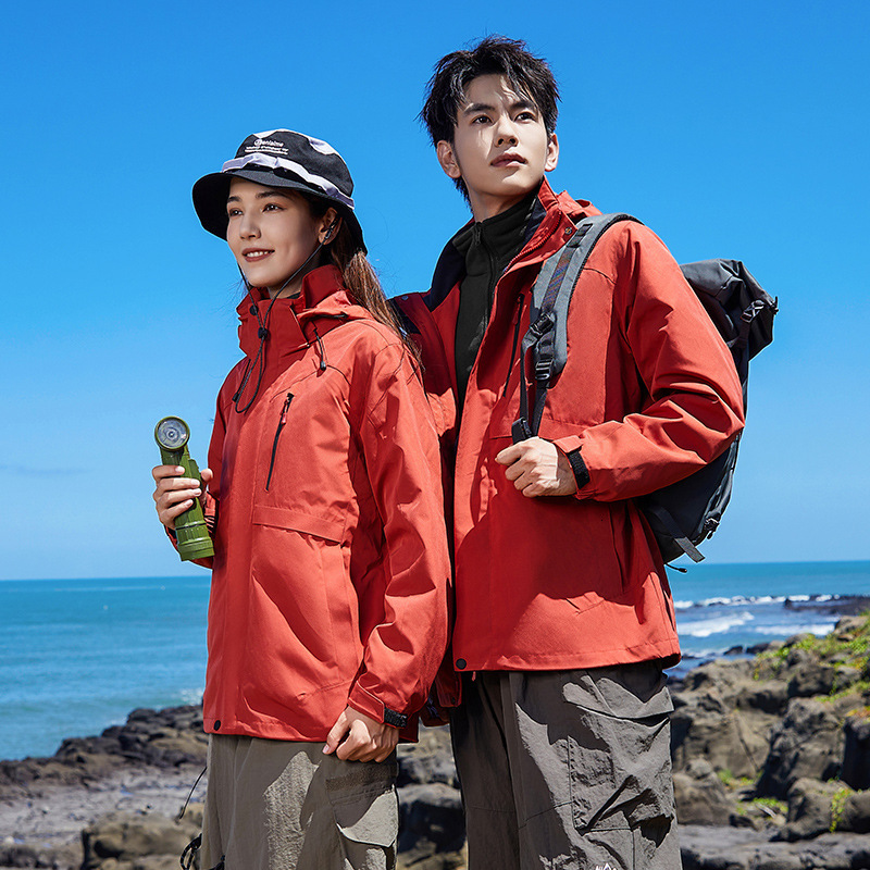 Ddmyoutdoor New Men S Three In One Assault Women S Outdoor Waterproof Hiking Travel Warm Jacket Mountaineering Suit Jackets