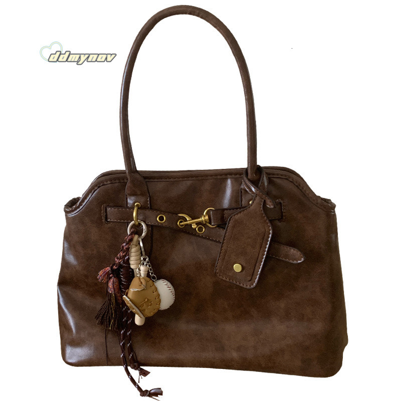 Large Capacity Tote 2025 New High-end Handbag Shoulder Underarm Briefcase Commuter Women's Bag ddmynov