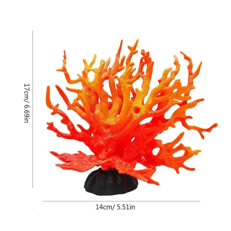 Coralline Artificial Fish Tank Decorations Aquarium Artificial Plastic Plants Coral Ornaments Aquarium Landscape Aquarium 250604