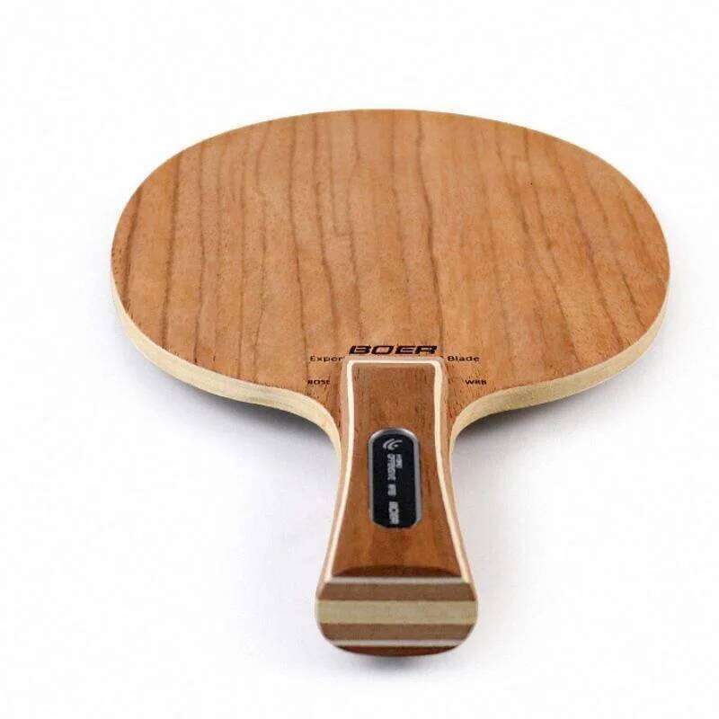 Professional Ping Pong Paddle 7-Ply Rosewood Blade Board for Advanced Player Table Tennis Racket Bottom Plate