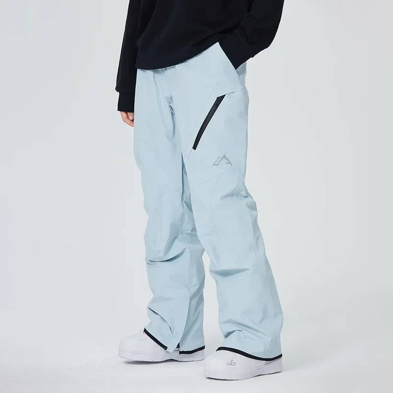 Ddmyoutdoor Women Warm Skiing Pants Man Windproof Loose Trouser Outdoor Snowboard Sport Waterproof Snow Overalls New Winter Ski Clothes Jogging Suit