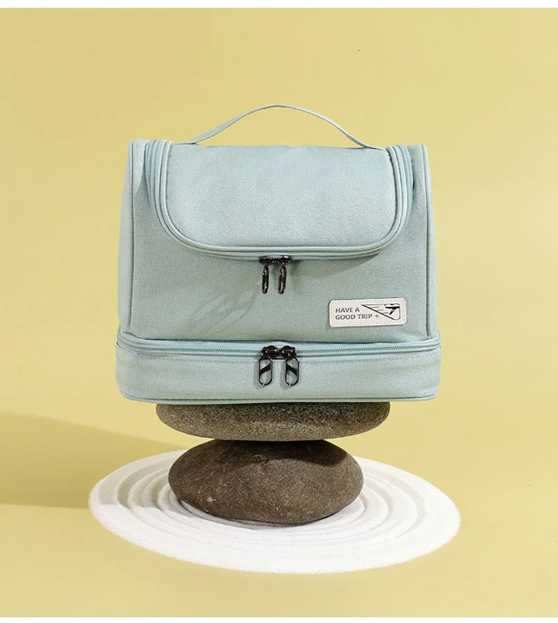 Men Necessaries Multifunctional Hanging Makeup Bag Travel Organizer Cosmetic Bags Women Oxford Case Wash Toiletry Bag 250605