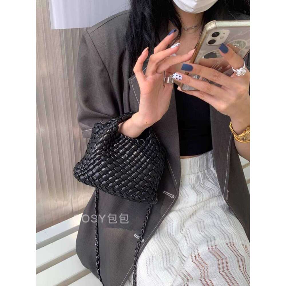 COSY Mini Woven Tote for Women Summer Crossbody Bag New Fashion Versatile Handbag