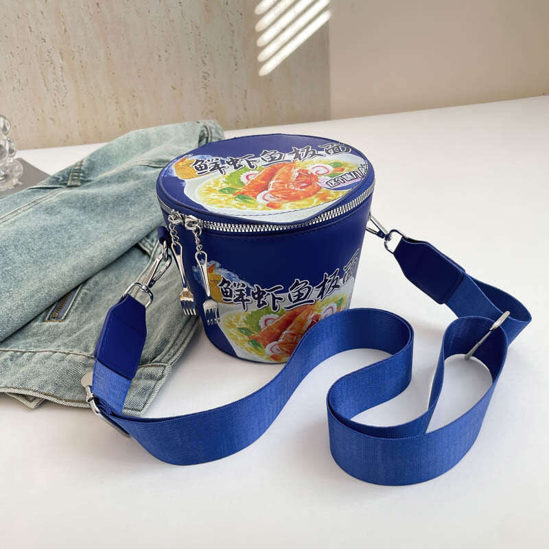 Niche Creative Women's Crossbody Female Ins Style Quirky Fun Commuter Cylinder Shoulder Bag