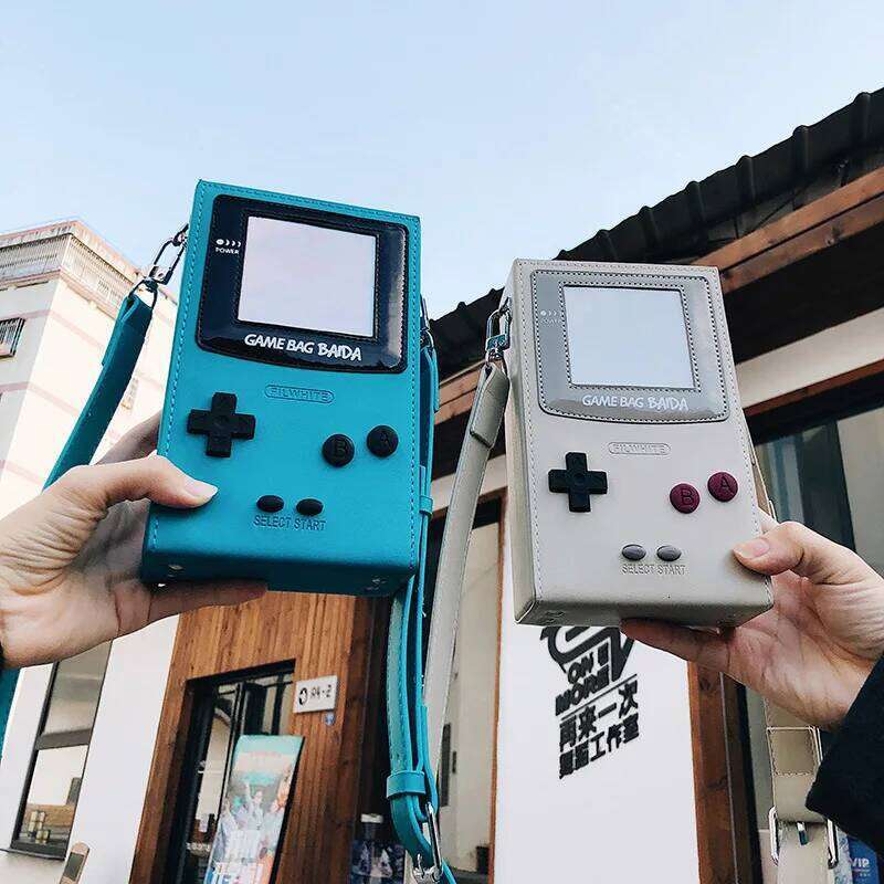 Funny Shoulder Cute Game Console Fashion Crossbody Box Bag