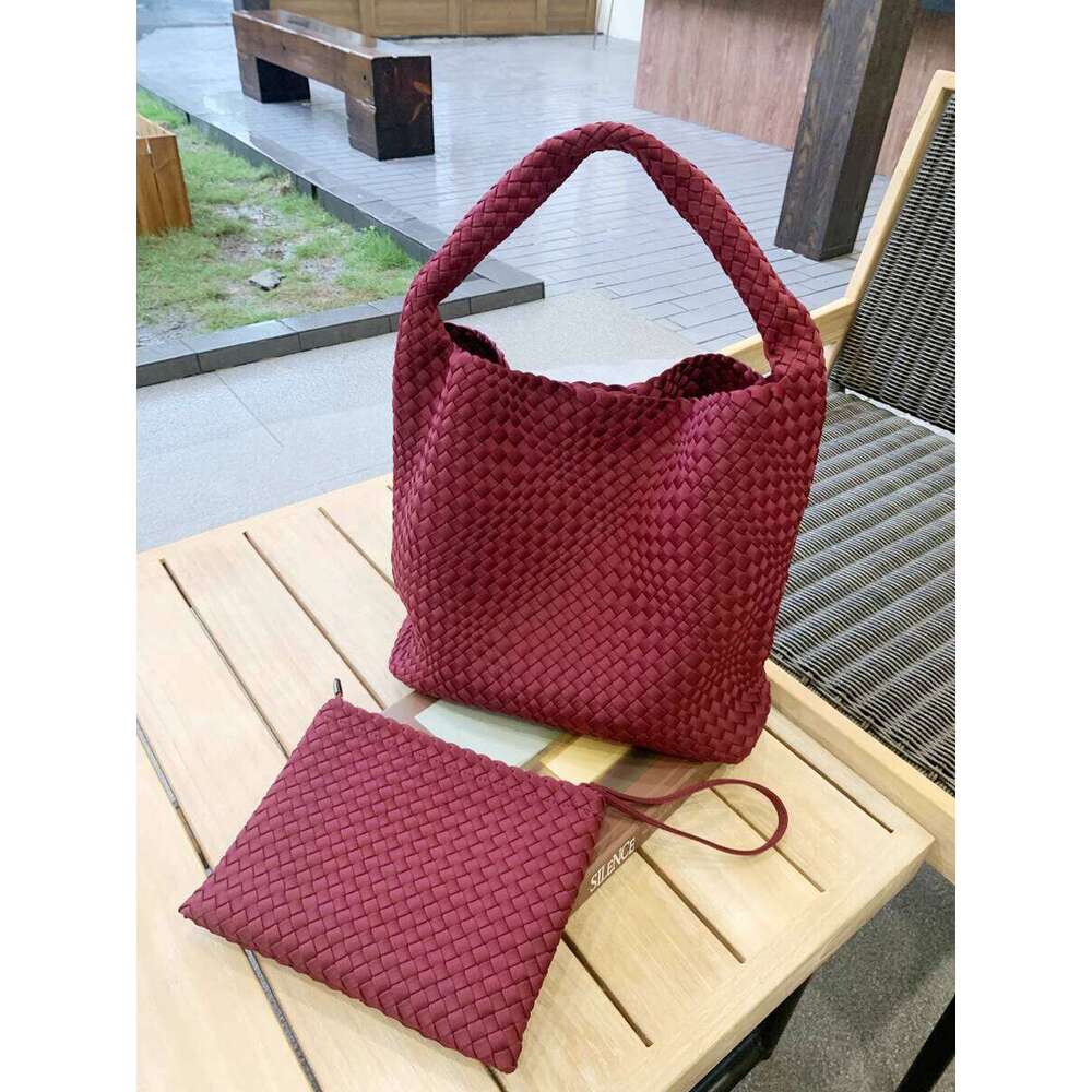 Niche Design Nylon Handwoven for Women Versatile Mother Daughter Bag Single Shoulder Large Capacity Underarm