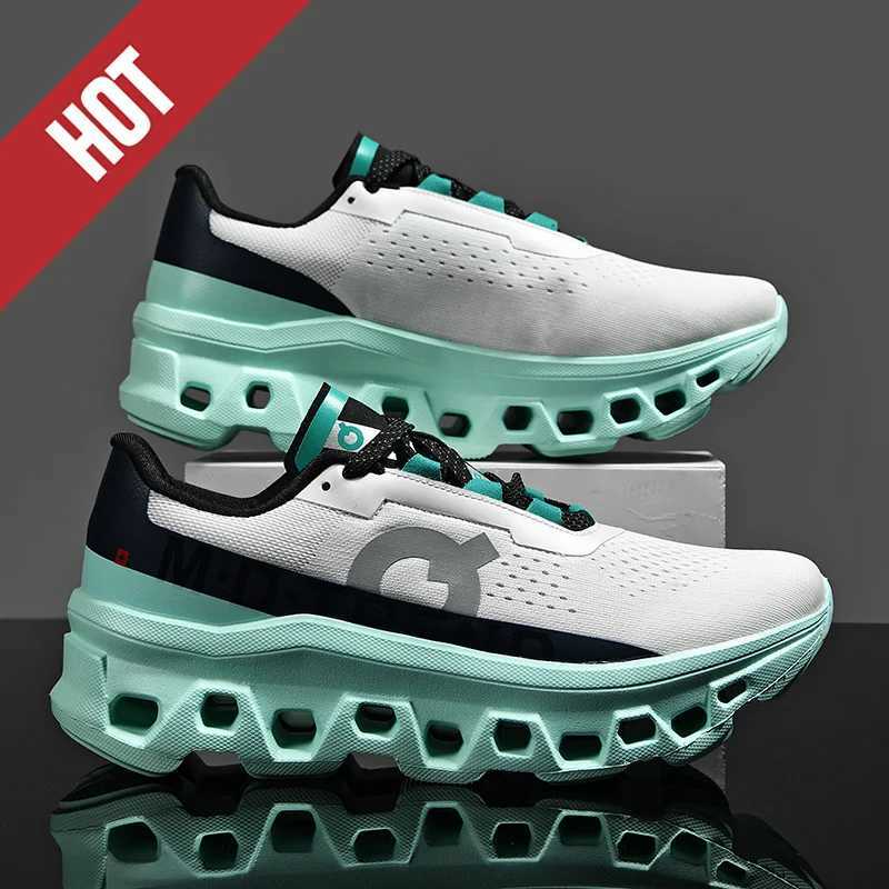 Men Sports Running Shoes Marathon Air Cushion Breathable Lightweight Mens Outdoor Hiking Athletic Non-Slip Sneakers Jogging Tennis X2506061