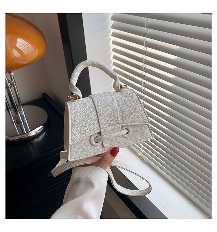 designer 2025 Summer New Fashion PU Handbag Single Shoulder Crossbody Small Square Bag Women's Bag Supports Wholesale and Mixed Orders