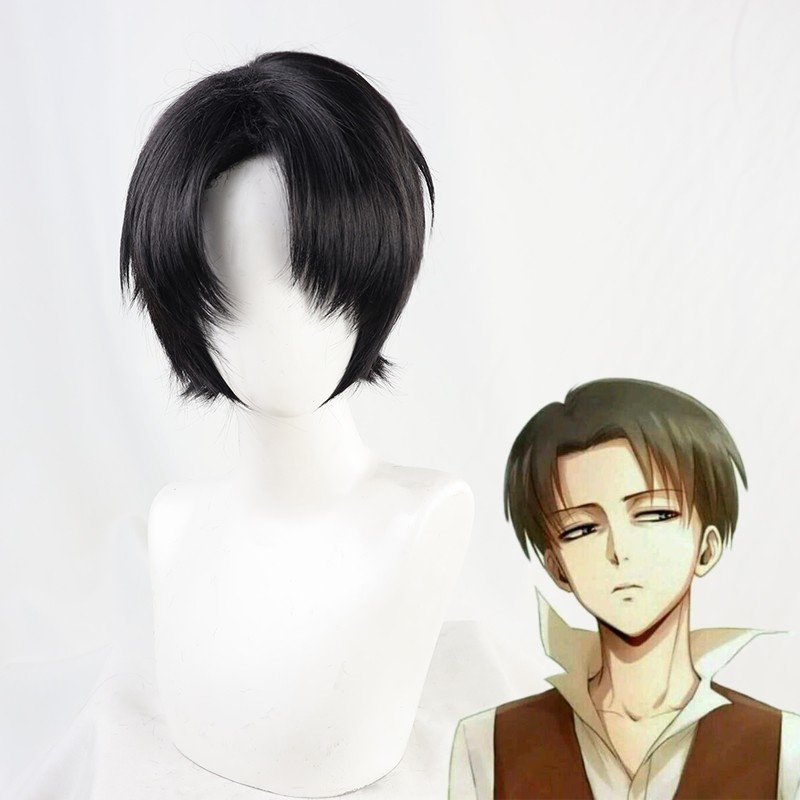 Free Man Attacking giants Eren Jaeger Yelena Zeke Jaeger Mikasa Ackerman Levi Ackerman Armin Arlert cosplay wig