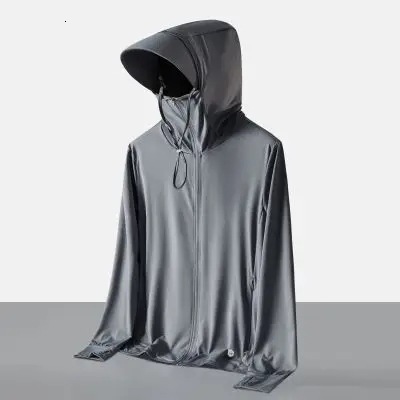 Ddmyoutdoor Mountain Climbers Sun Protection Summer UV Resistant Skin Clothing Men S Comfortable And Breathable Detachable Brim Fishing Jogging Suit