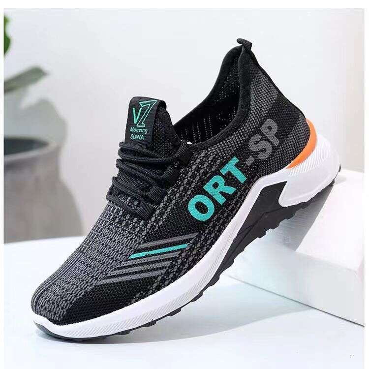 2024 Spring New Versatile Breathable Casual Trendy Sports Running Men's Shoes