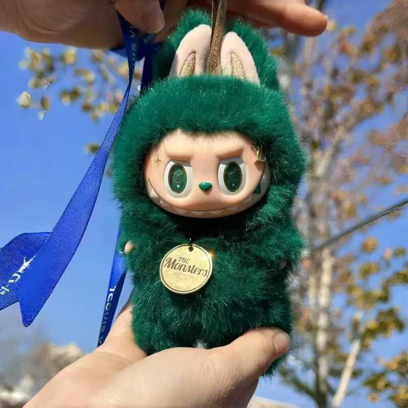 High Quality Zimomo Little Leader Labubu Change Baby Butterfly Pink Limited Edition Plush Vinyl Labubu Doll Pendant Gift X250606