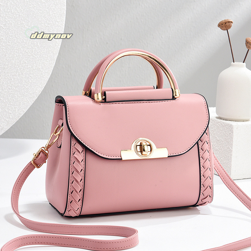 Crossbody High-End Niche Commuter Small Square Handbag Women's Shoulder Bag ddmynov