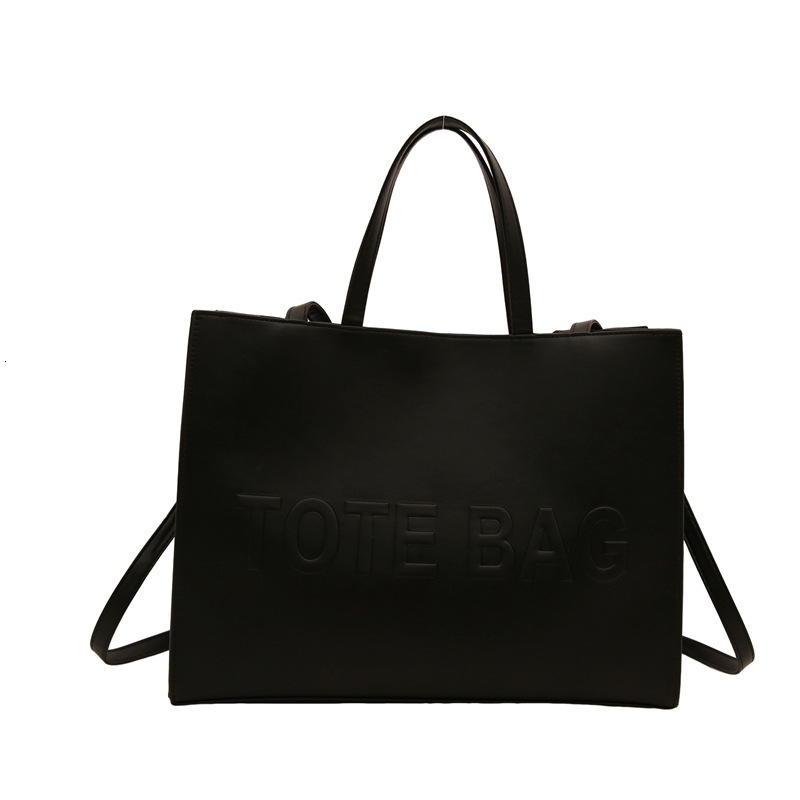 designer Textured Large Capacity Bag for Women 2025 New Fashion Handheld Tote Bag Autumn Retro Shoulder Bag Commuter Large Bag