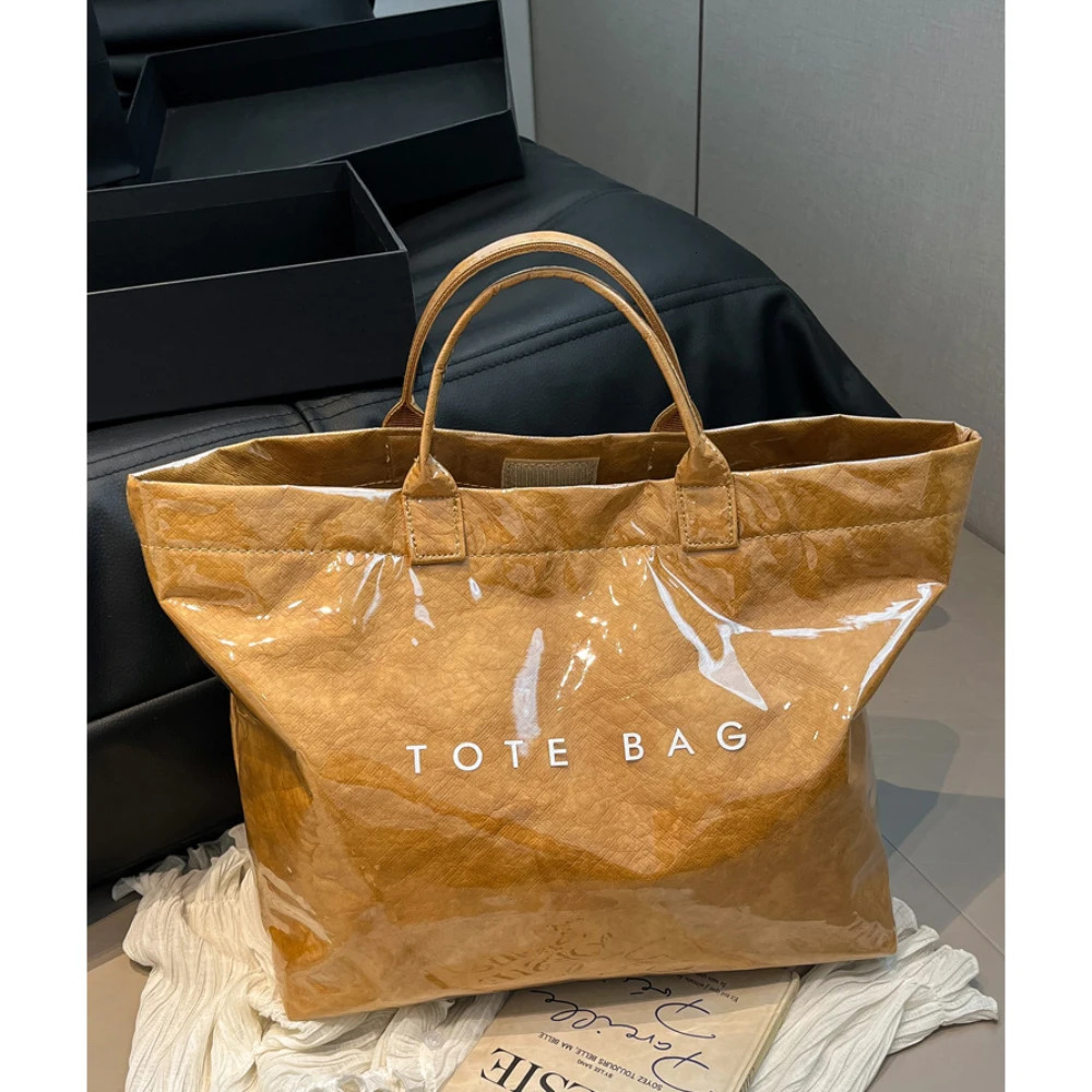 Casual Tote Bag Women Large Capacity All-Matched Shoulder Bags Spring Summer Versatile Working Daily Commute Packs 250605