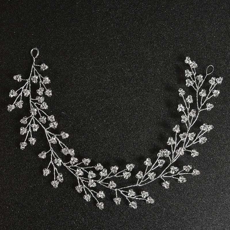 Pearl Rhinestone Headband Hair Accessories For Women Wedding Accessories Bride Headband Flower Headband Decoration For Hair Z250605