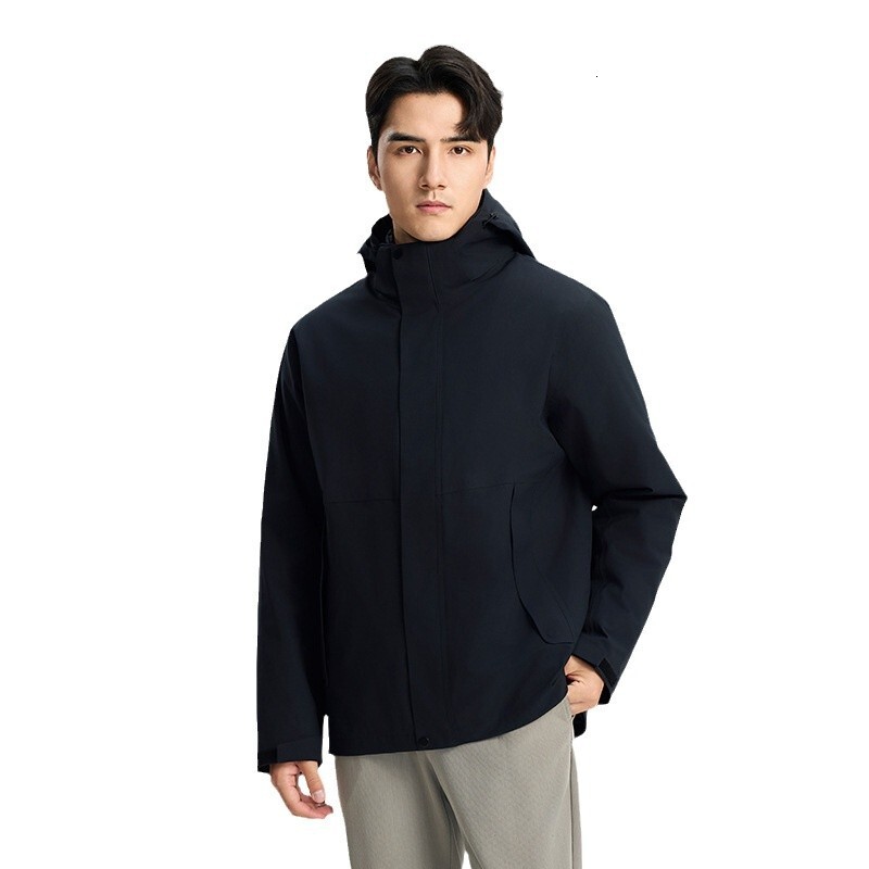 Ddmyoutdoor New National Standard High End Business Down Jacket Three In One Men S And Women S Outdoor Rainstorm Windproof Clothing Jackets