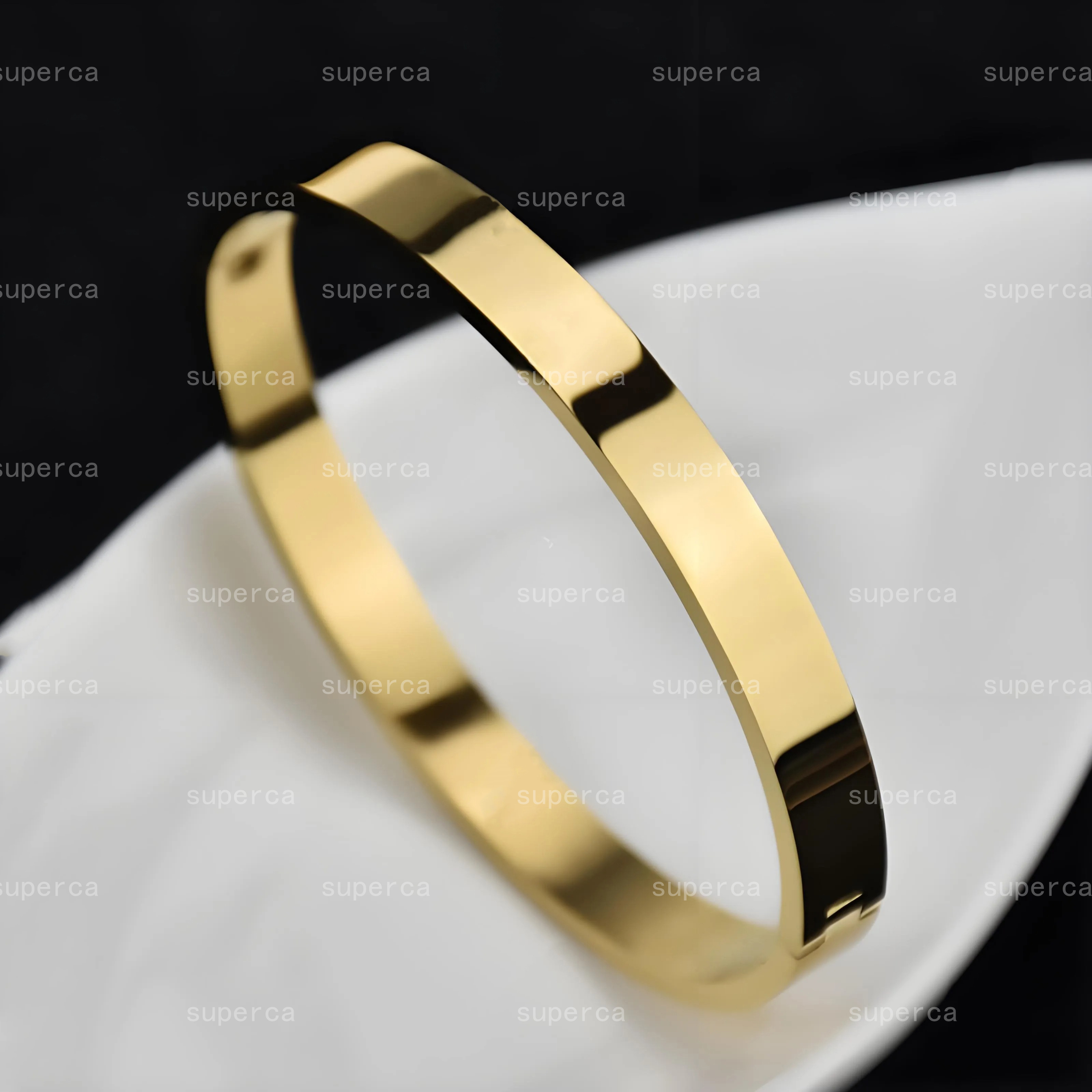luxury screw designer bracelet women 18K gold high polished cuff bracelets with screwdriver 6mm wide mens bangle jewelry gife